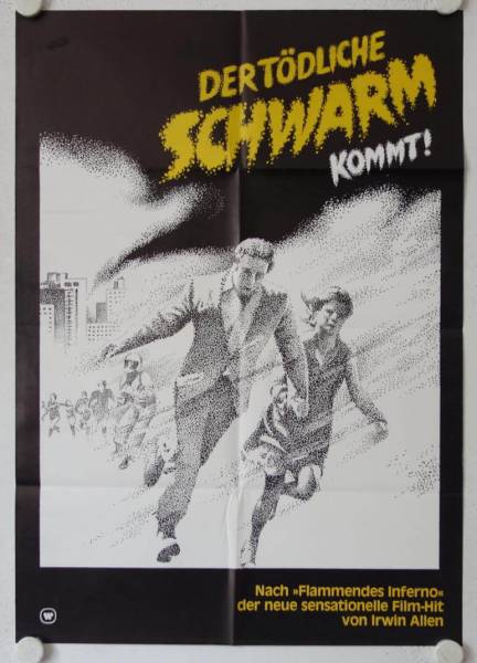 Der tödliche Schwarm originales deutsches Filmplakat